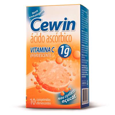 Vitamina C Efervescente Targifor Cewin 1g 10 comprimidos