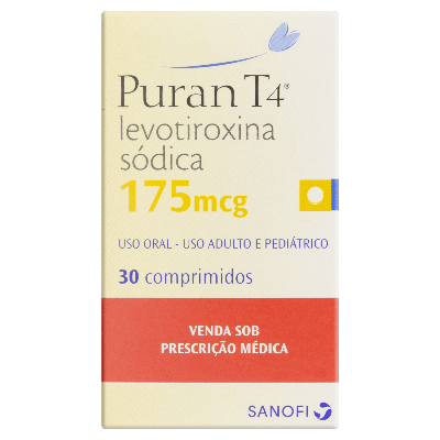 Puran T4 175Mcg Sanofi 30 Comprimidos