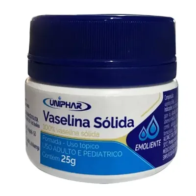 Vaselina Sólida Uniphar 25G