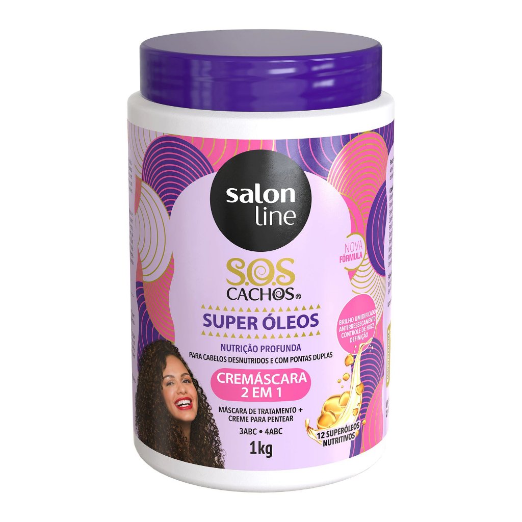 Cremascara Salon Line Nutrit Sos Sl 1Kg