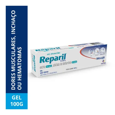 Reparil Gel Mylan Com 100G