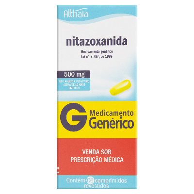 Nitazoxanida 500Mg Althaia 6 Comprimidos