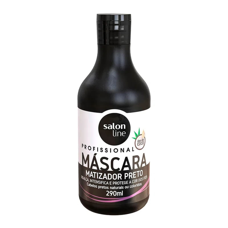 Mascara Salon Line Profissional Matizadora Preto 290ml