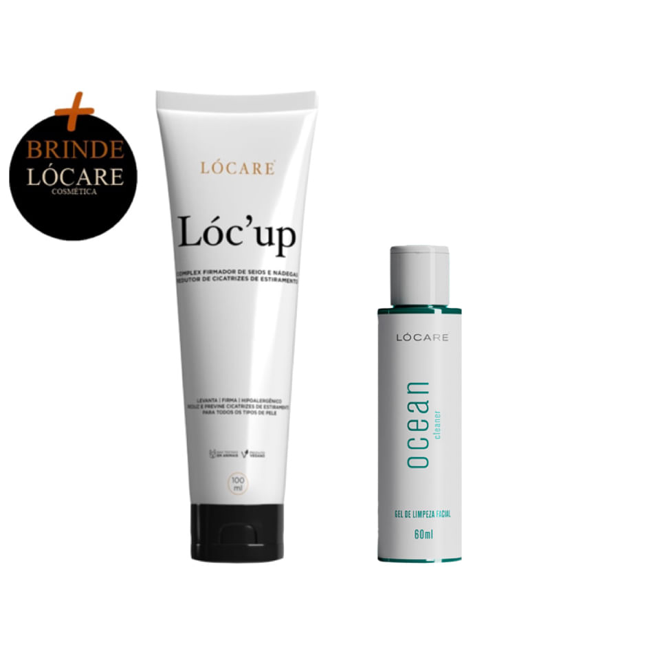 Creme Firmador Seios E Antiestrias Lóc'Up Lócare 100G