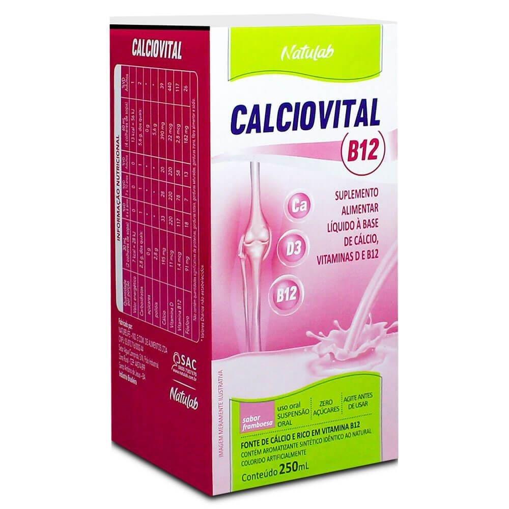 Calciovital B12 Framboesa 250ml