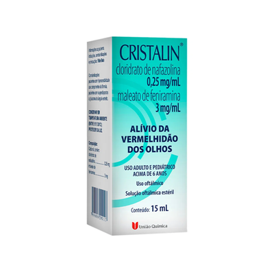 Cristalin Colírio Para Os Olhos 15ml