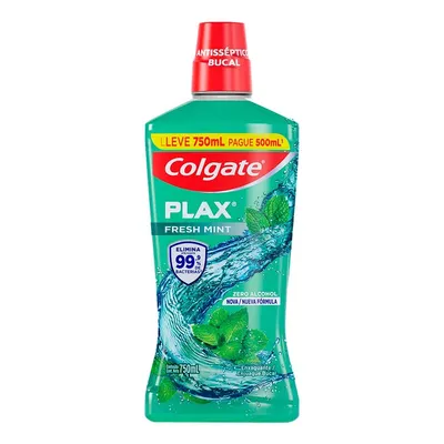 Enxaguante Bucal Colgate Plax Fresh Mint Leve 750M
