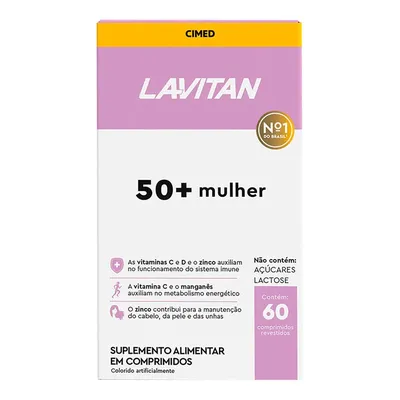 Lavitan 50 + Mulher Cimed 60 Comprimidos