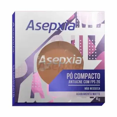 Po Compacto Antiacne Cor Bege Claro FPS20 10g - ASEPXIA