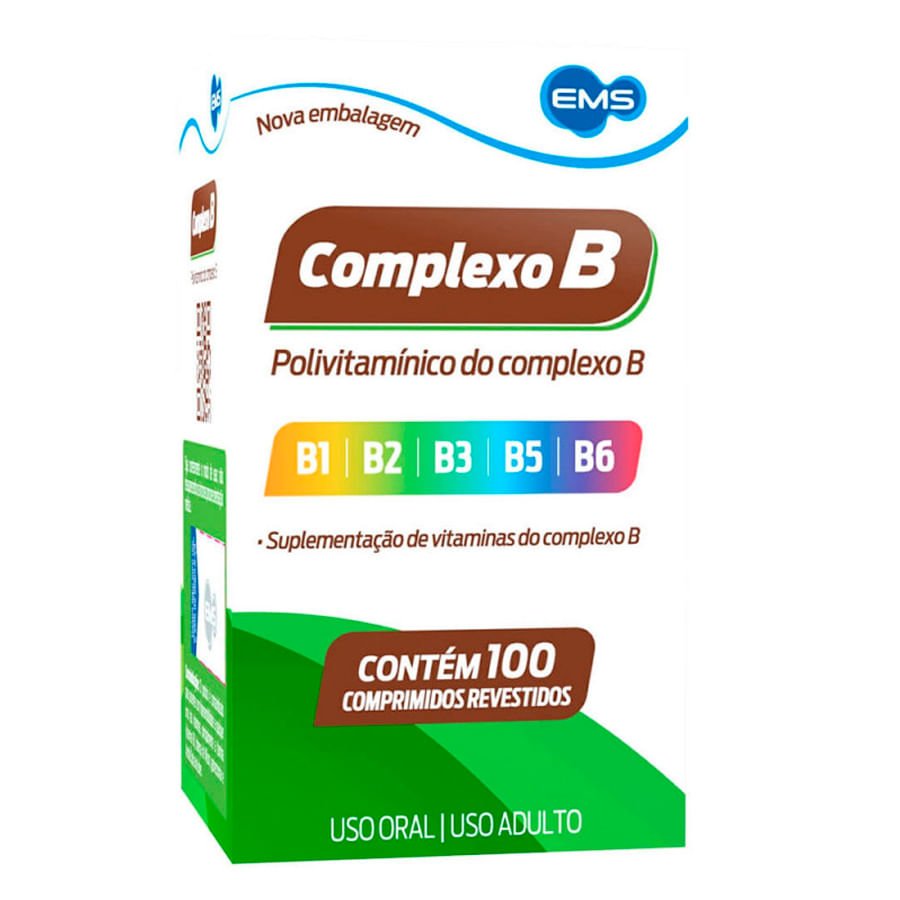 COMPLEXO B C/100CP (EMS)