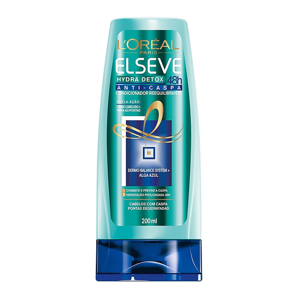 Condicionador Elseve Hydra Detox Anti-Caspa 200ml