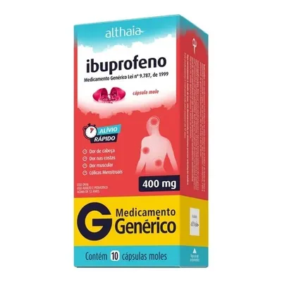 Ibuprofeno 400Mg Althaia 10 Cápsulas
