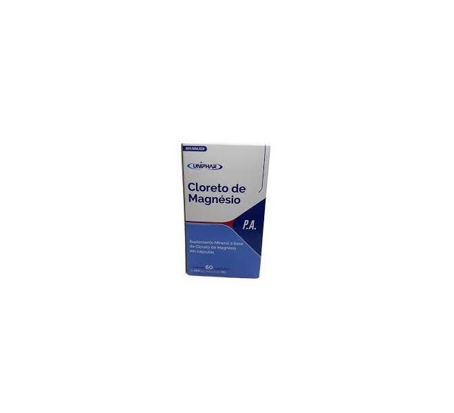 Cloreto de Magnésio 500MG Com 60 Comprimidos