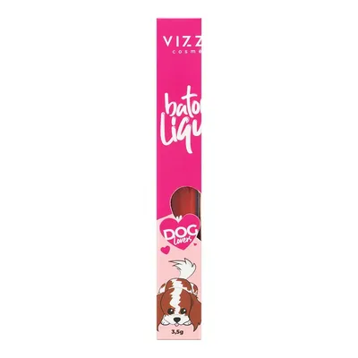 Batom Líquido Matte Dog Lovers Cor08 Cavalier 3,5g - VIZZELA