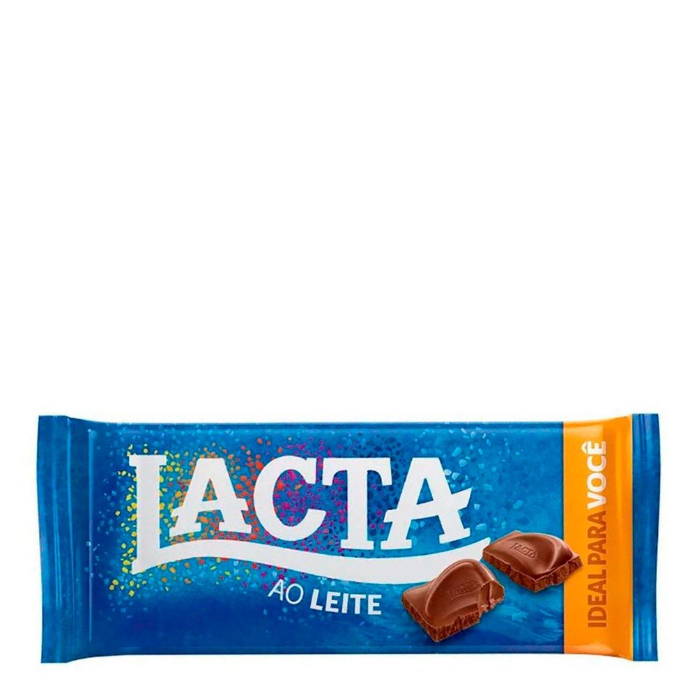 CHOC LACTA AO LEITE 90G C/1UN