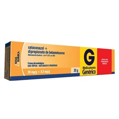 Cetoconazol+Betametasona Pomada 30G Nova Química