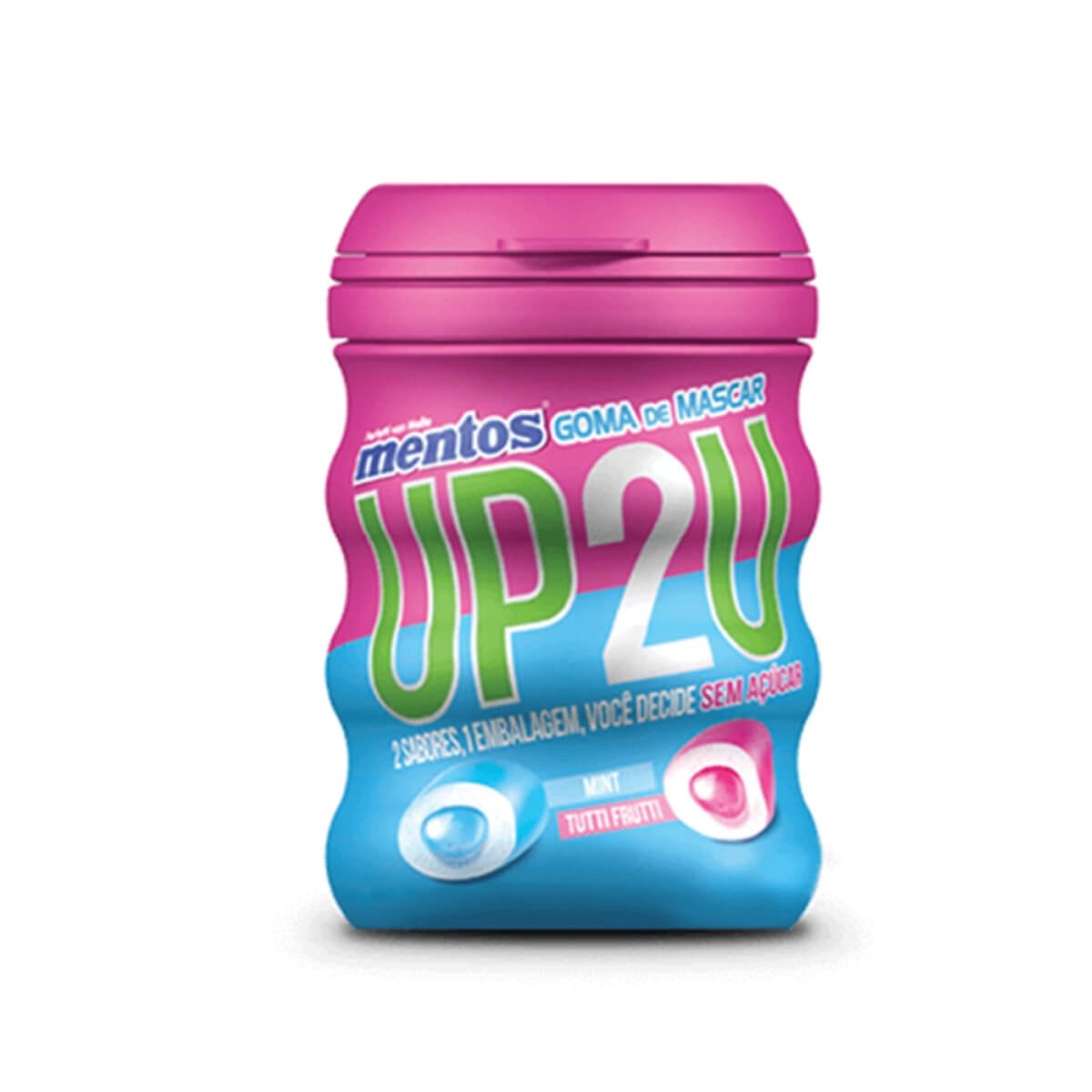 MENTOS PURE FRESH GARRAFA UP2U 56G