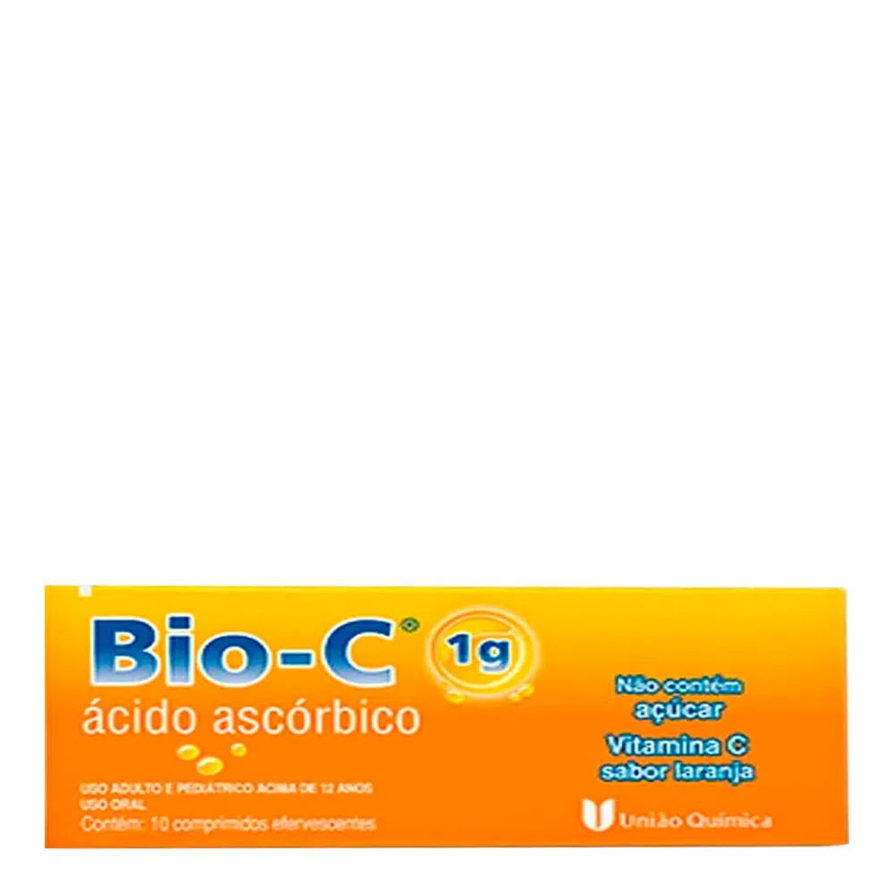 Vitamina C 1g Efervescente 10 Comprimidos Bio-C