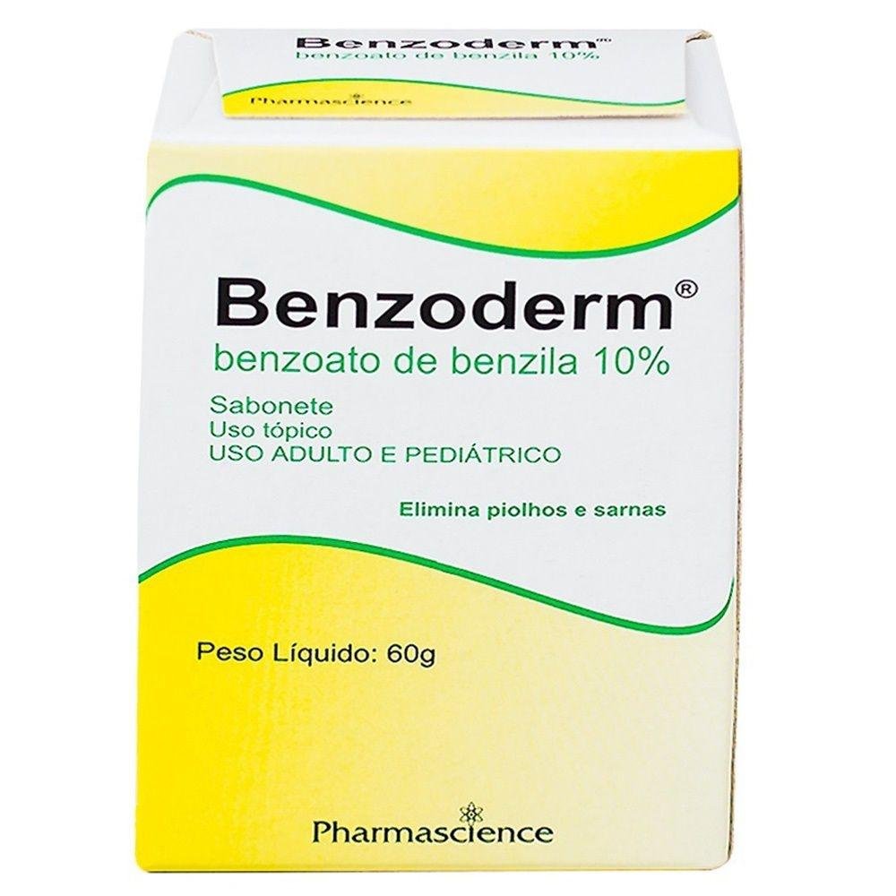Benzoderm 10% Sabonete 60g - PHARMASCIENCE