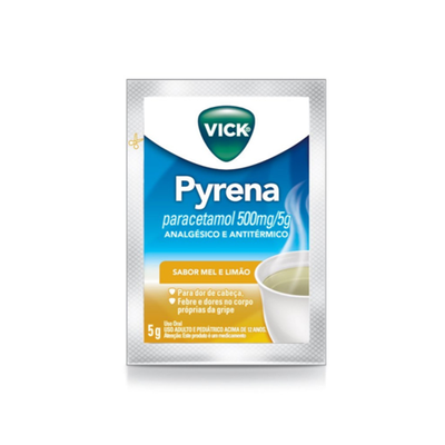 Vick Pyrena Sabor Mel e Limão 1 Envelope 5g - P&G