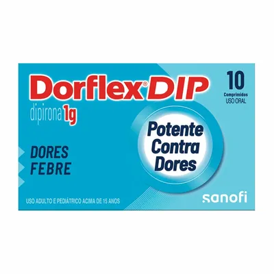 Dorflex DIP Dipirona 1g 10 comprimidos - SANOFI