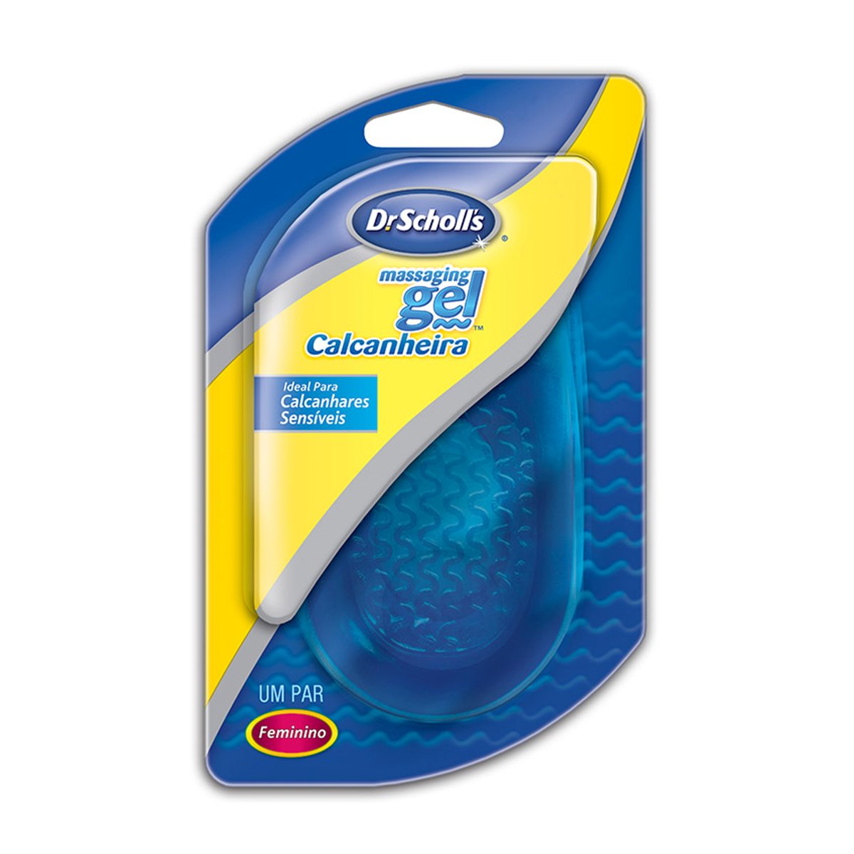 Calcanheira Gel Feminina Com 1 Par - DR SCHOLL'S