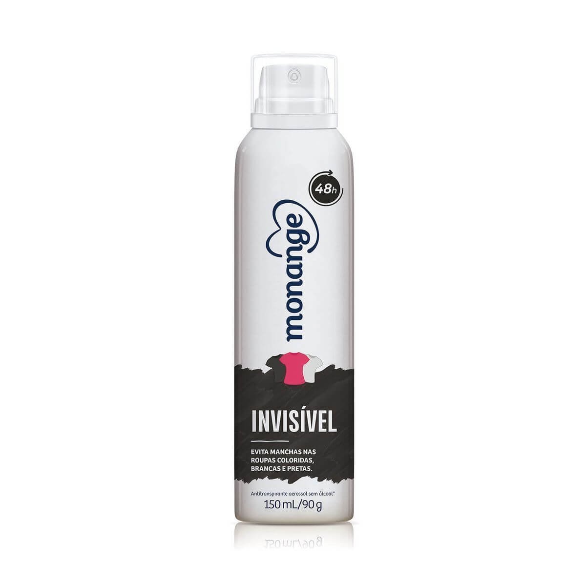Desodorante Aerosol Invisible 150ml - MONANGE