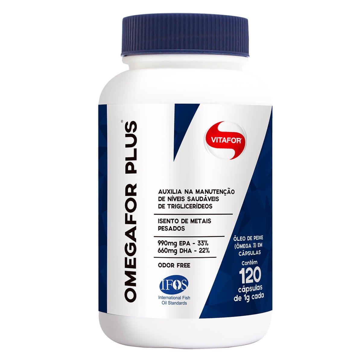 Ômega 3 Omegafor Plus 120 Cápsulas - VITAFOR