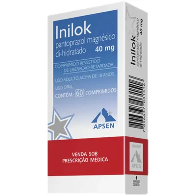 Inilok 40mg com 60 comprimidos