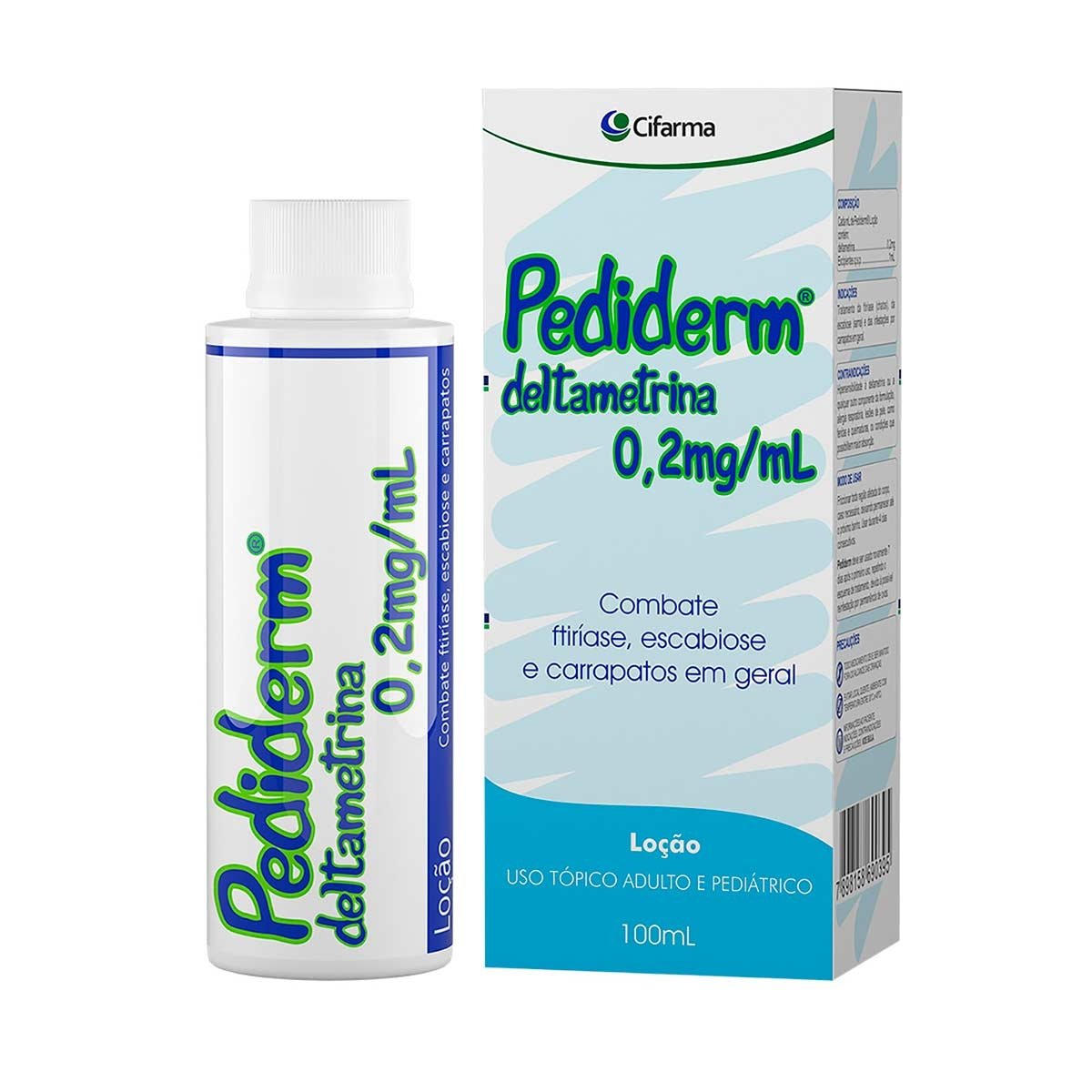Pediderm 0,2mg/ml Loção 100ml - CIFARMA