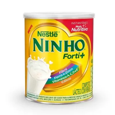 Composto Lácteo Em Pó Forti+ Instantâneo Nestlé Ninho 380G