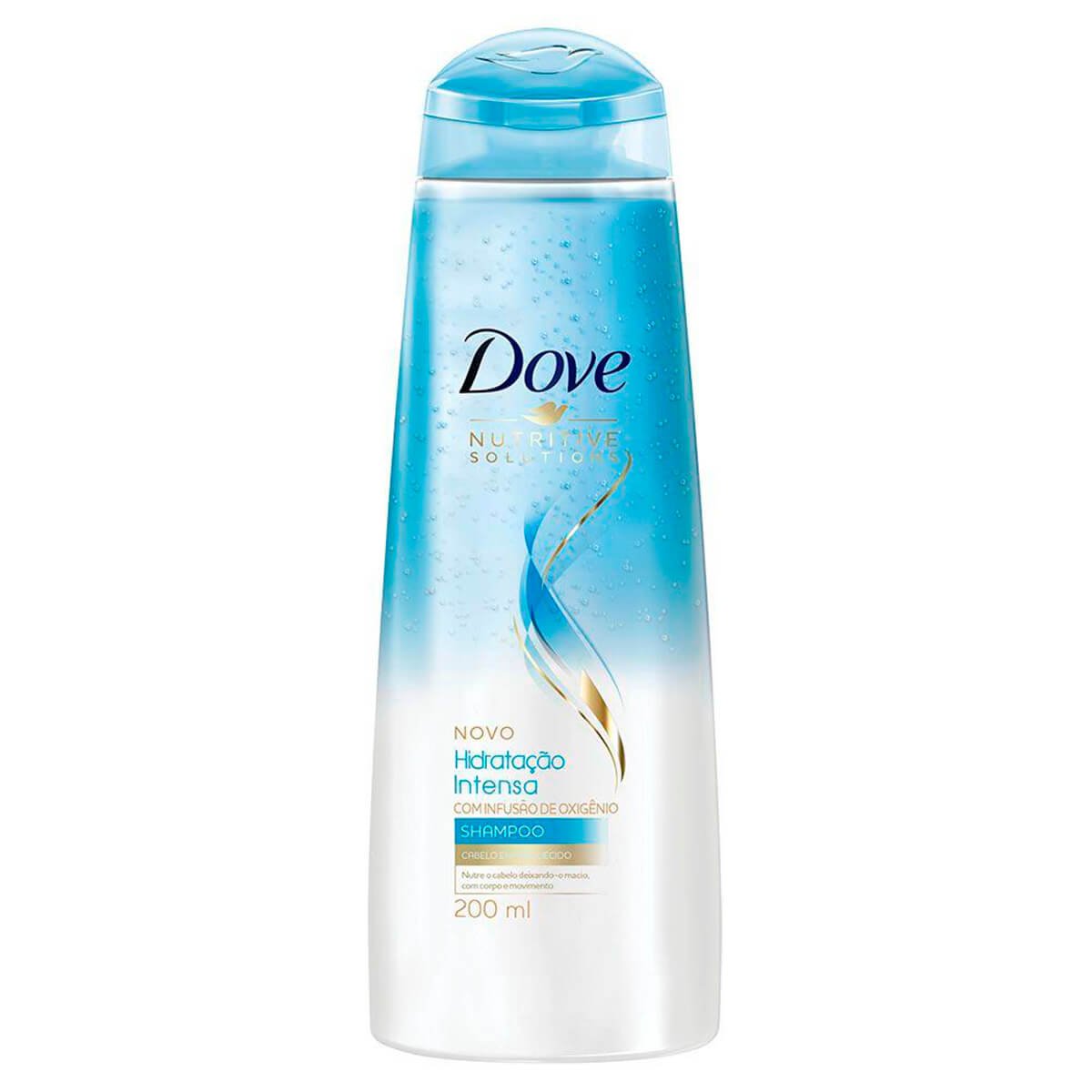 Shampoo Dove Hidratação + Vitaminas A & E Frasco 200ml