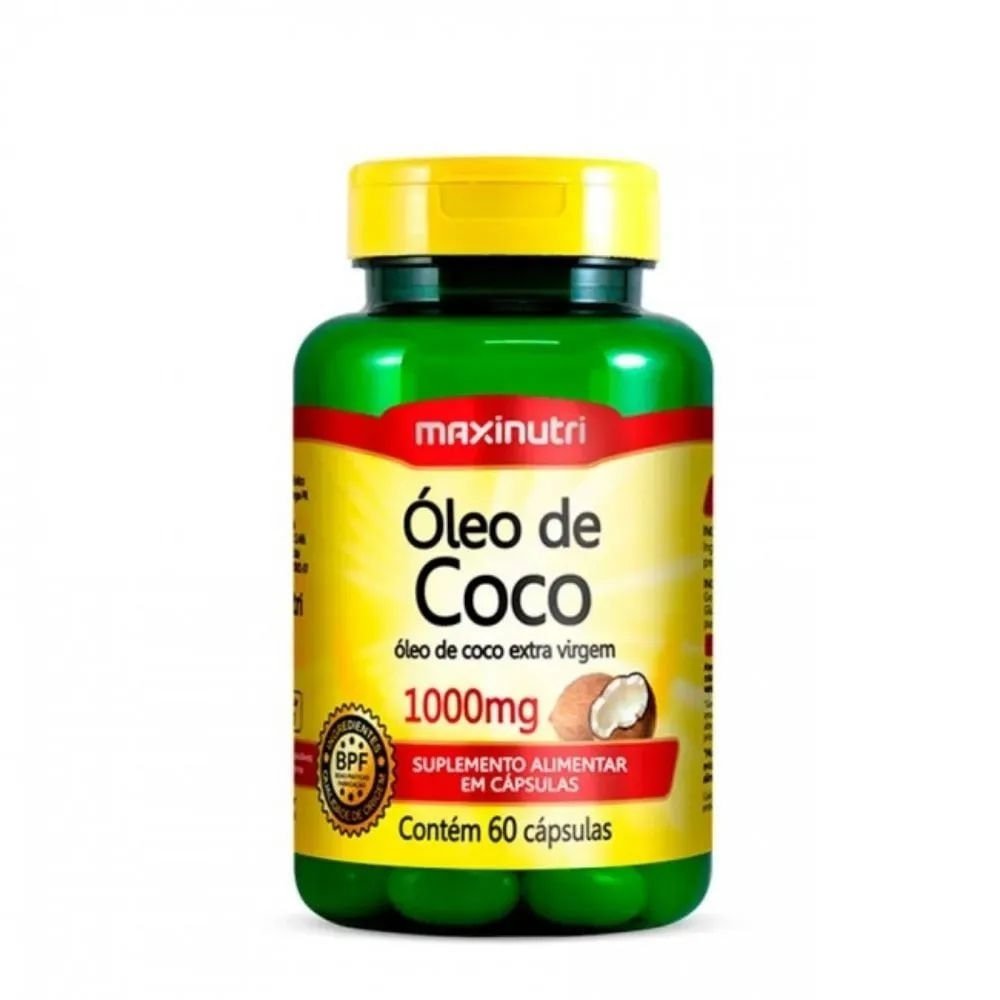 Oleo de Linhaça 1000mg 60 Capsulas - MAXINUTRI