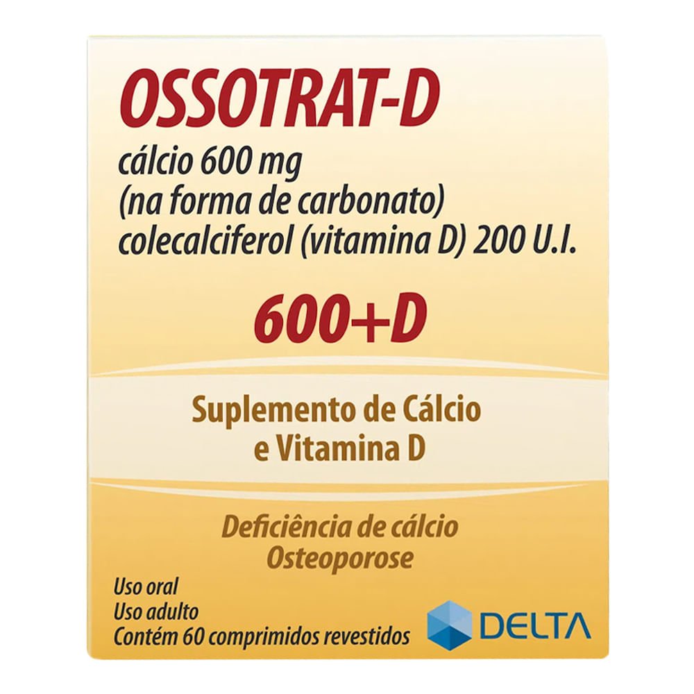 Ossotrat-D 60 Comprimidos - CELLERA