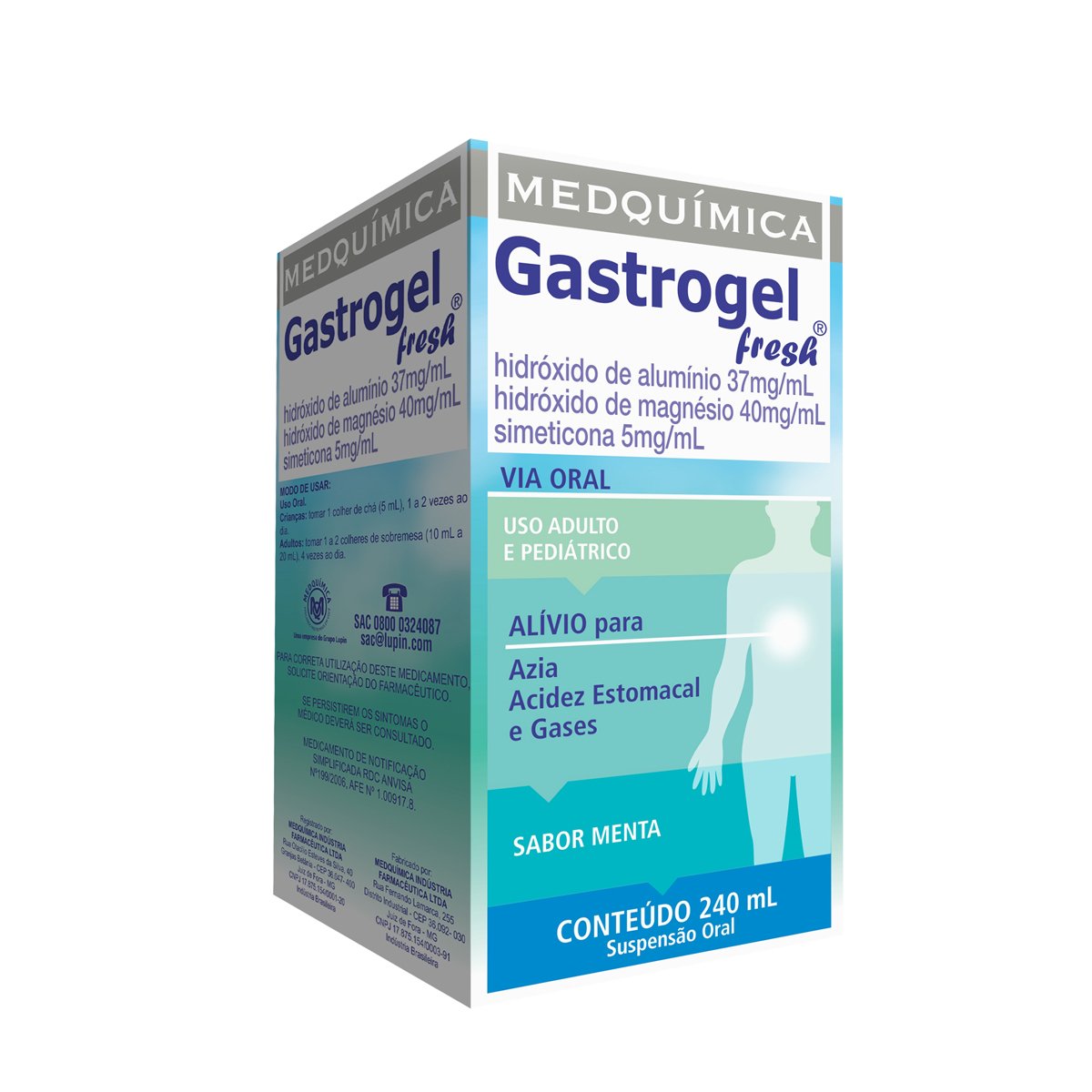 Gastrogel Fresh Menta 240Ml