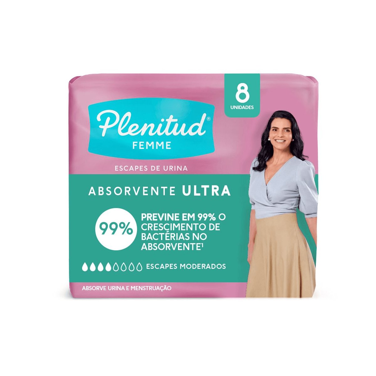 Absorvente Plenitud Femme Ultra 8Unidades