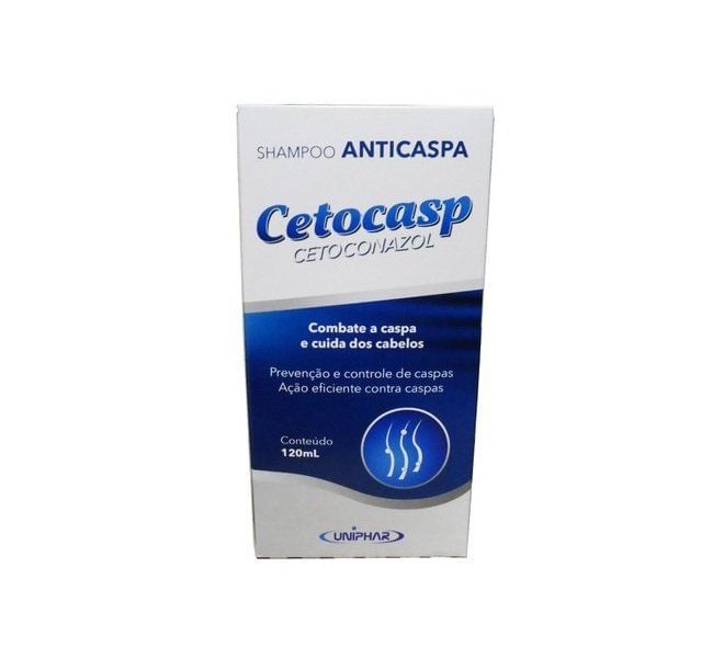 Shampoo Cetocasp Cetoconazol Uniphar 120Ml