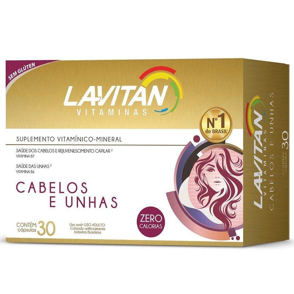 Lavitan Cabelos e Unhas 30 Comprimidos