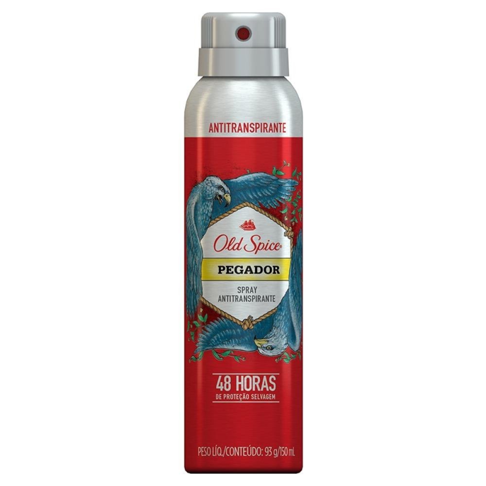 Desodorante Aerosol Pegador Masculino 150ml - OLD SPICE