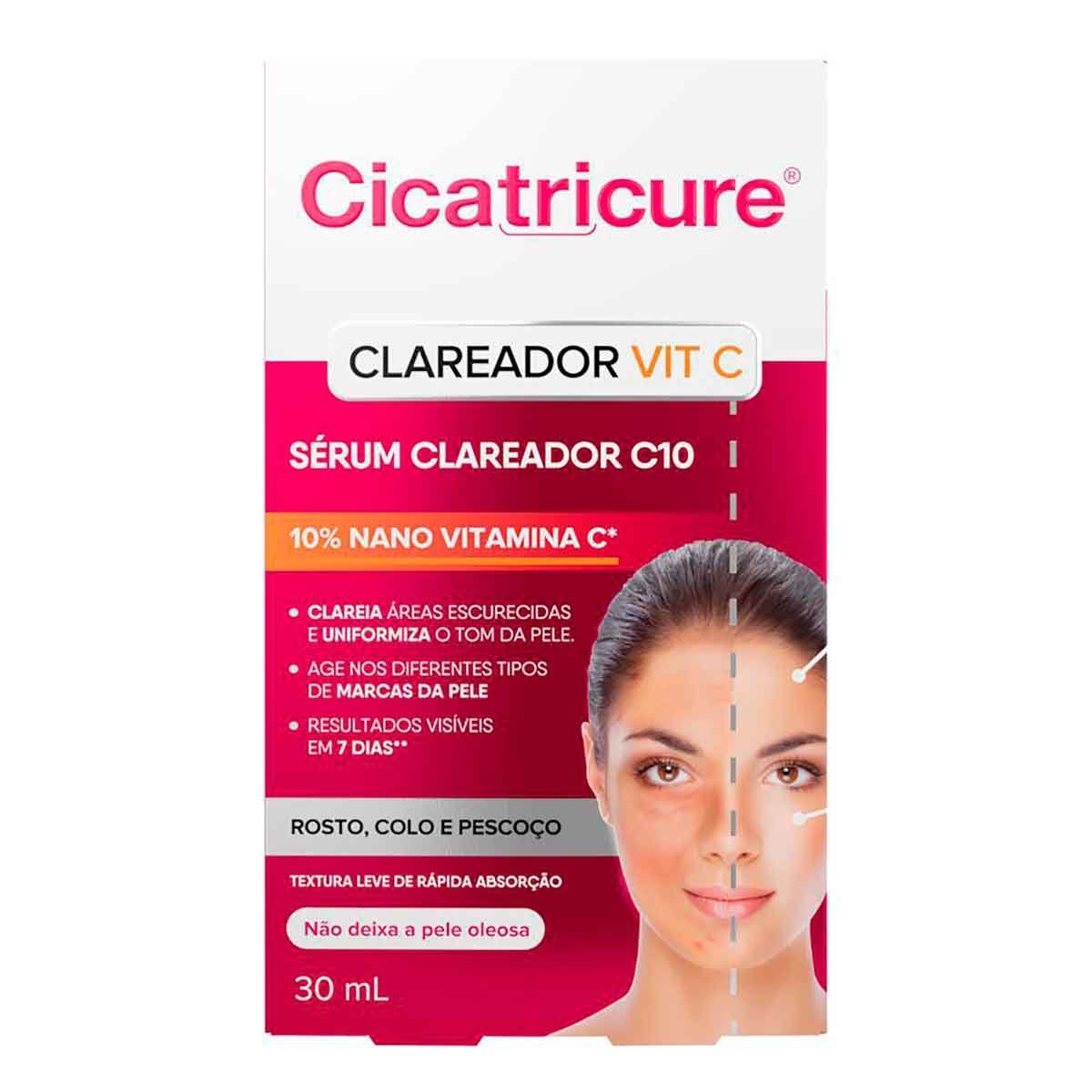 Sérum Facial Clareador Cicatricure Vit C Com 30ml