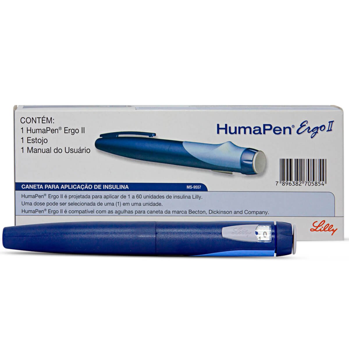 CANETA APLIC INSUL HUMAPEN ERGO II(LID)