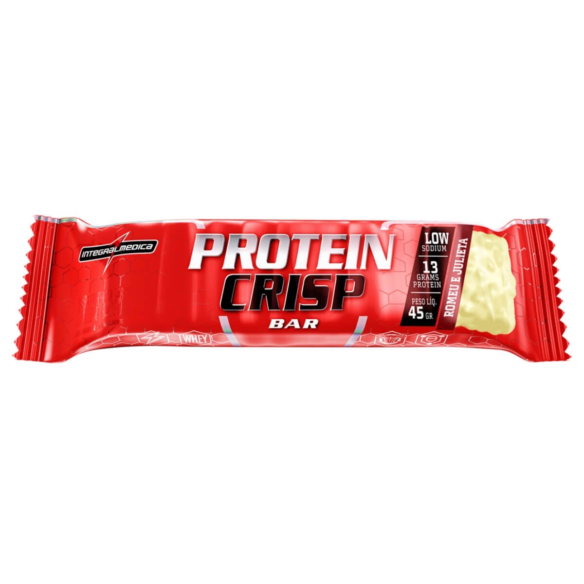 Barra Proteica Integralmedica Protein Crisp Romeu Juliet 45G
