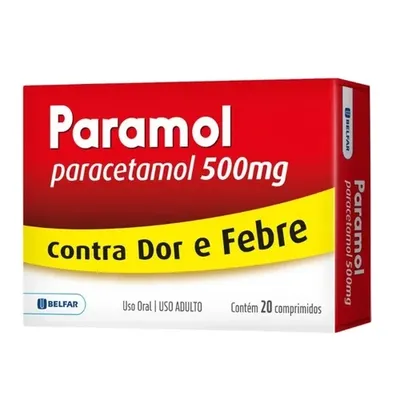 Paramol Paracetamol 500Mg C/20 Belfar