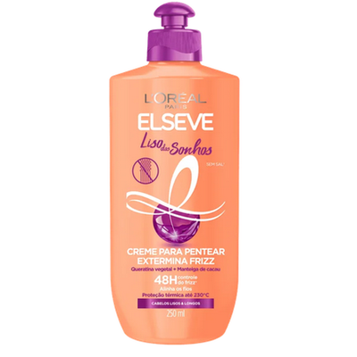 Creme Para Pentear Elseve Liso Dos Sonhos Loreal Paris 250Ml