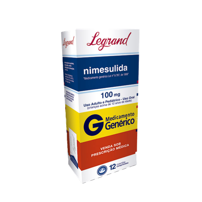 Nimesulida 100Mg Cx 12 Comprimidos