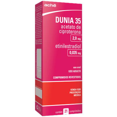 Dunia 35 Melcon 2Mg + 0,035Mg Com 63 Comprimidos