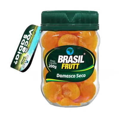 Damasco Seco 200g - Brasil Frutt