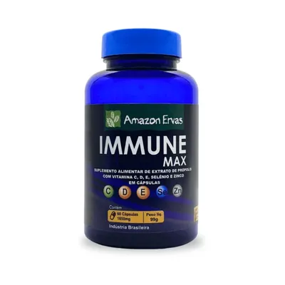 IMMUNE MAX AMAZON ERVAS C/60CAP(AMA)