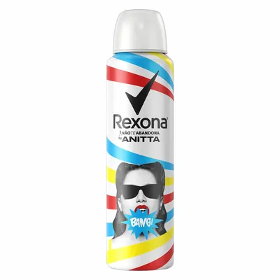 Desodorante Aerossol Bang Rexona by Anitta 150ml