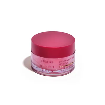 Máscara Labial Noturna Eudora Niina Skin Lip Repair 9g